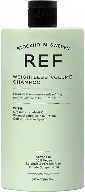 Шампунь для объема волос Weightless Volume Shampoo REF, 285 мл