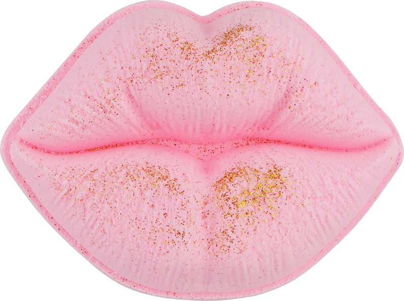 Бомбочка-гейзер для ванны Мини-Губы Top Beauty, 25 г