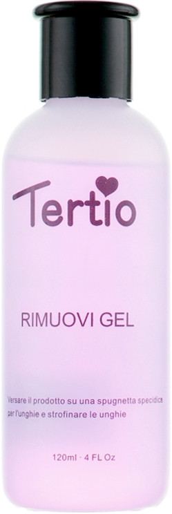 Жидкость для удаления гель-лака Rimuovi Gel Tertio, 120 мл