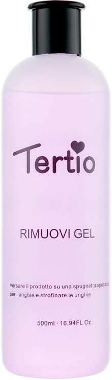 Жидкость для удаления гель-лака Rimuovi Gel Tertio, 500 мл