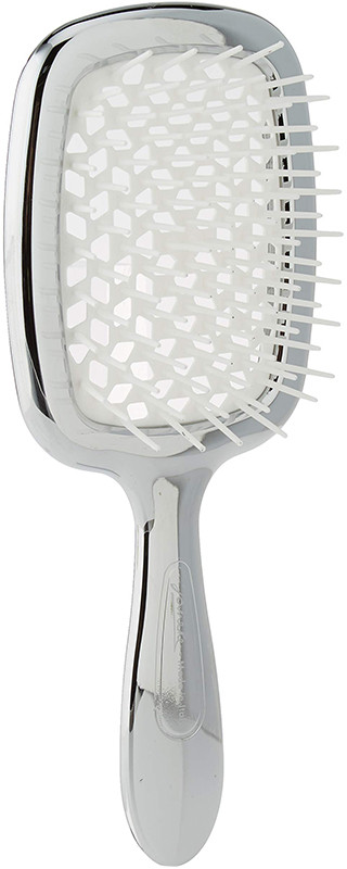 Щітка Superbrush LUX срібло з білим Janeke 