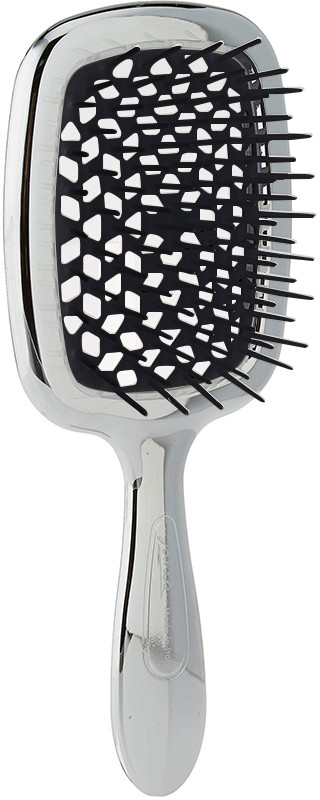 Щетка SUPERBRUSH LUX серебро с черным ТМ Janeke
