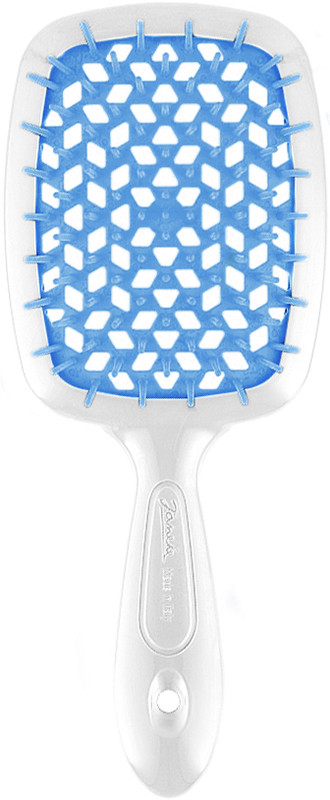 Щетка Superbrush Small белый с синим  Janeke
