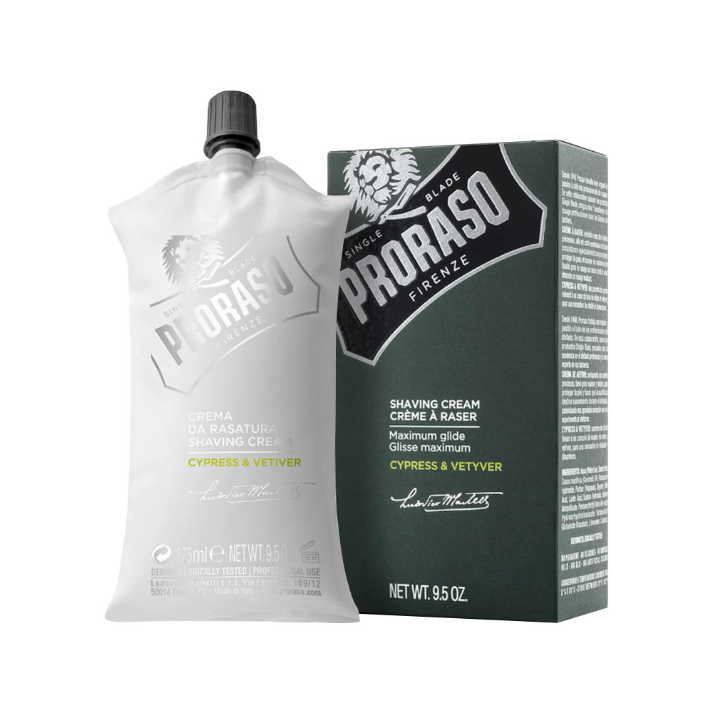Крем для гоління Cypress & Vetyver Proraso, 275мл