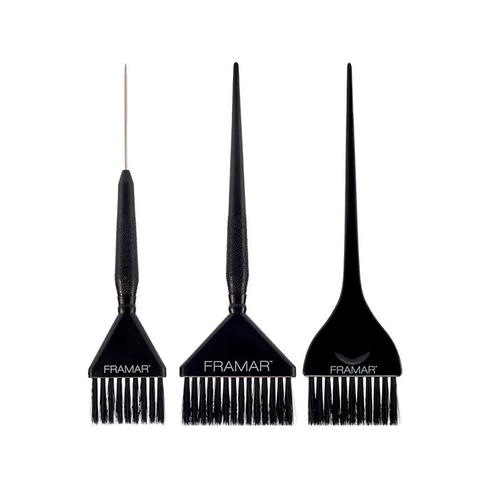 Универсальный набор кистей для окрашивания (3 шт) 3 Piece Color Brush Set Framar
