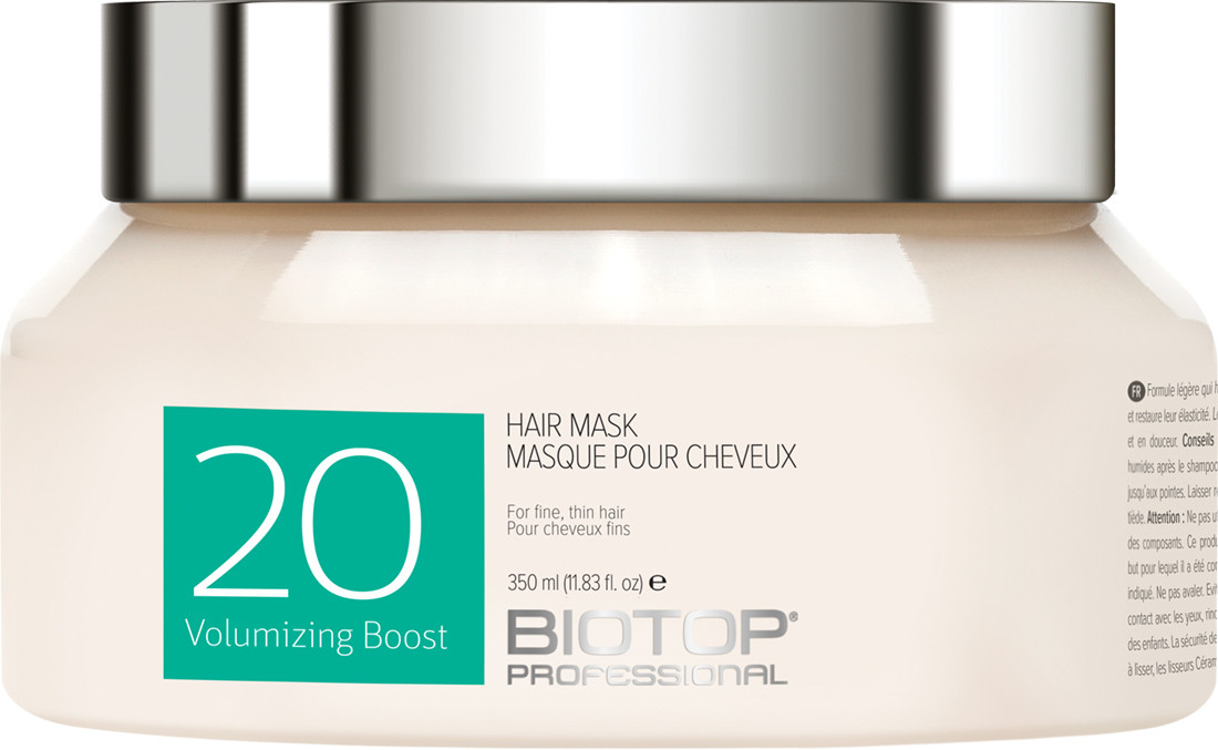 BIOTOP 20 Маска для придания объёма волосам Volumizing Boost 350 мл