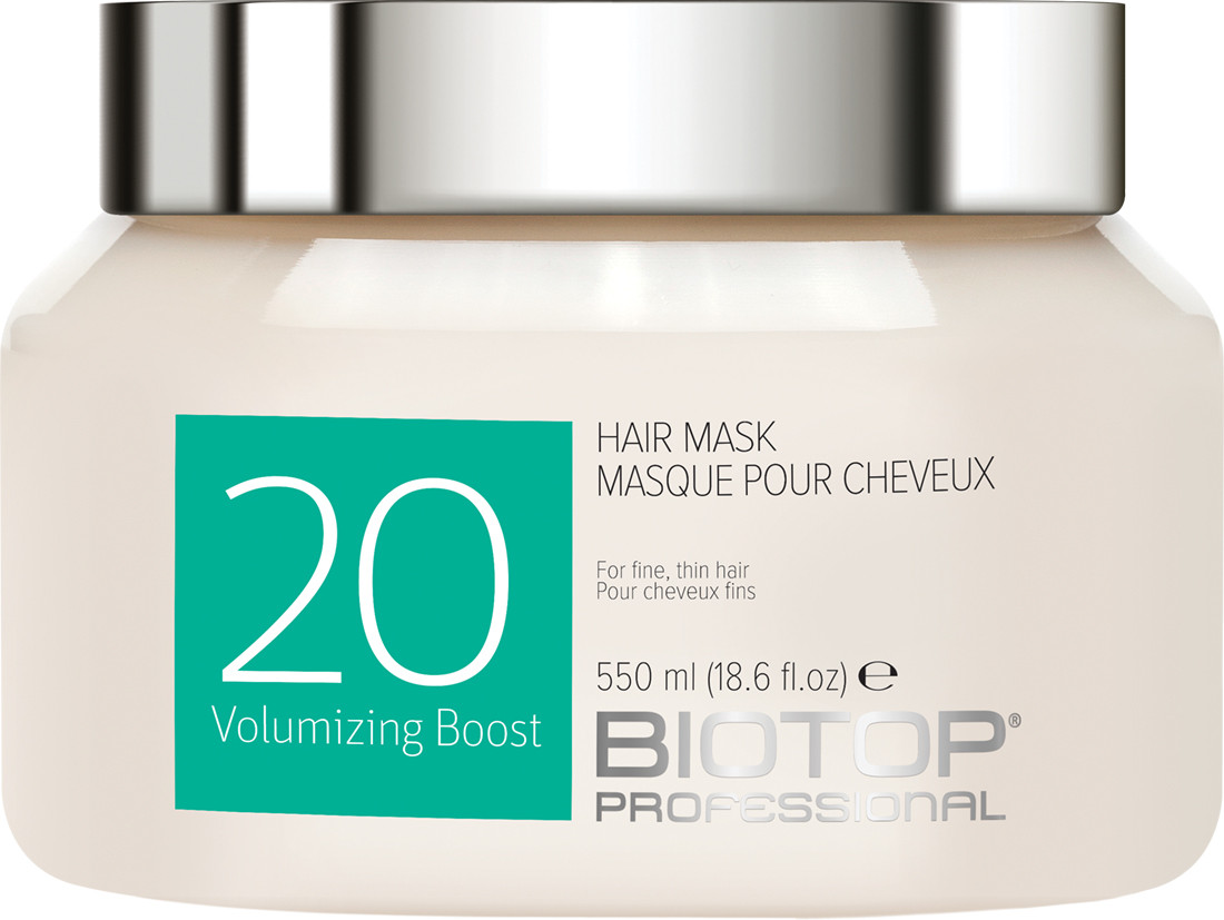 BIOTOP 20 Маска для придания объёма волосам Volumizing Boost 550 мл