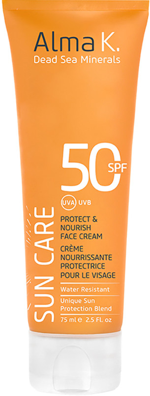 Крем сонцезахисний зволожувальний для обличчя SPF50 Alma K, 75 мл на beauty-prof.com Крем сонцезахисний зволожувальний для обличчя SPF50 Alma K, 75 мл