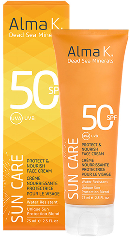 Крем сонцезахисний зволожувальний для обличчя SPF50 Alma K, 75 мл на beauty-prof.com Фото 2 Крем сонцезахисний зволожувальний для обличчя SPF50 Alma K, 75 мл Фото 2