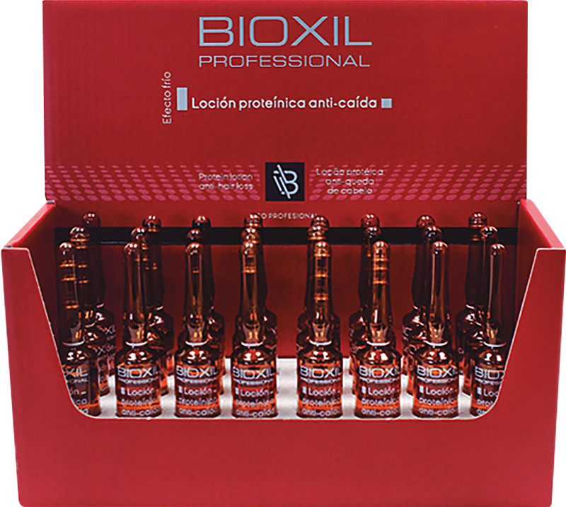 Протеїновий лосьйон проти випадіння волосся та посилення росту Proteinica Caida Bioxil, 24х8 мл 