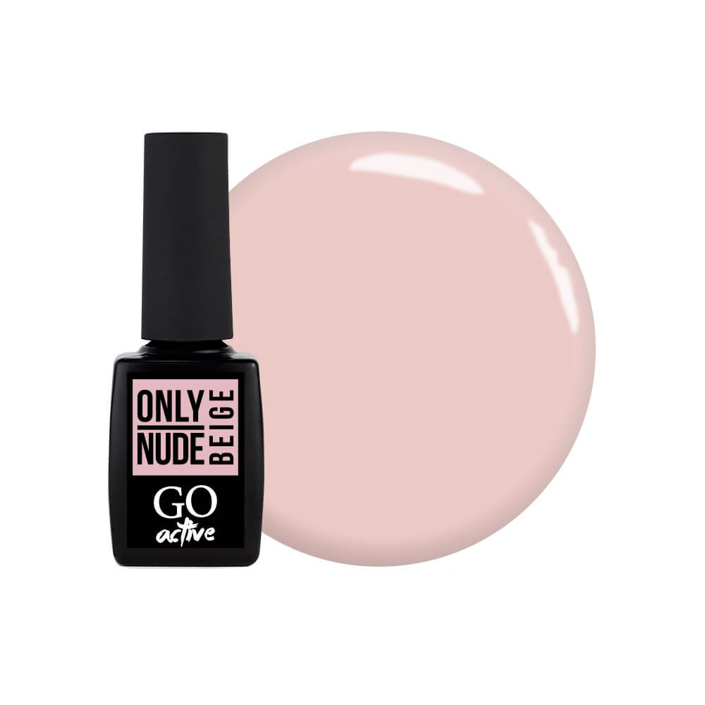 Гель-лак д/ногтей Gel Polish GO ACTIVE Only Nude Beige 10ml, ON 05