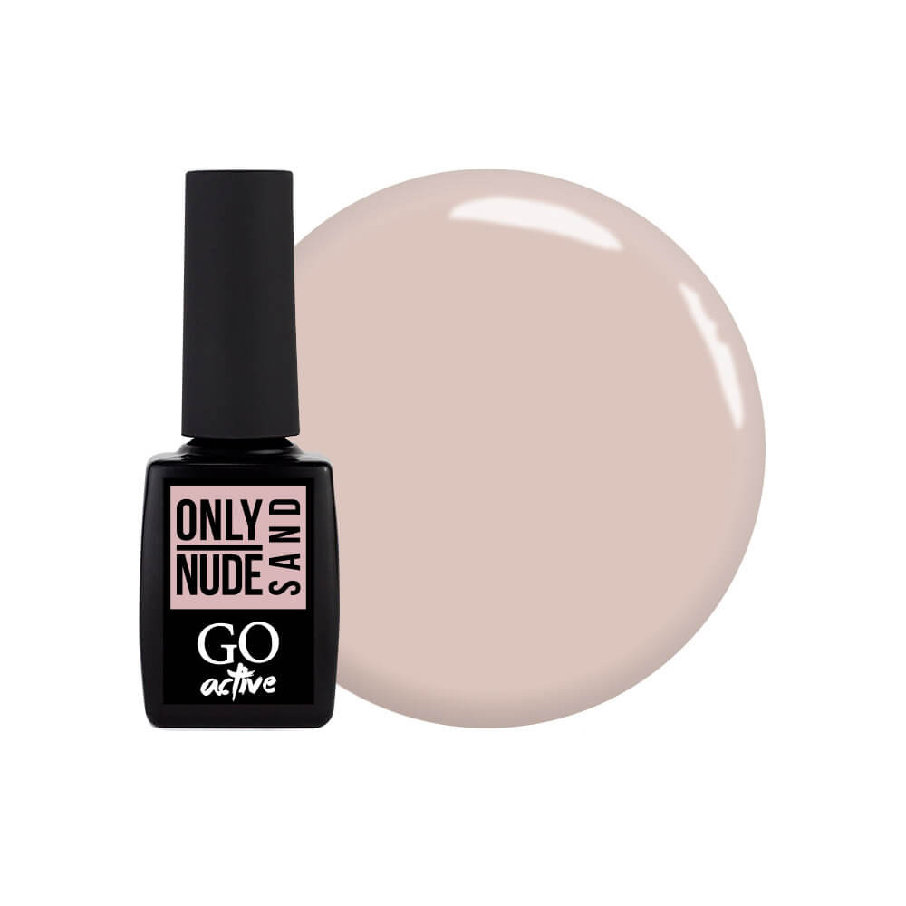 Гель-лак д / ногтей Gel Polish GO ACTIVE Only Nude Sand 10ml, ON 06