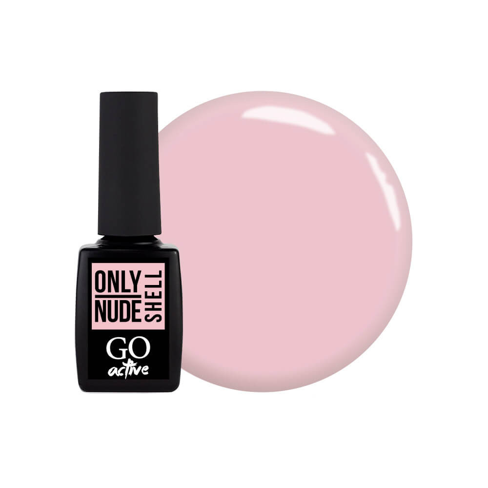 Гель-лак д / ногтей Gel Polish GO ACTIVE Only Nude Shell 10ml, ON 03