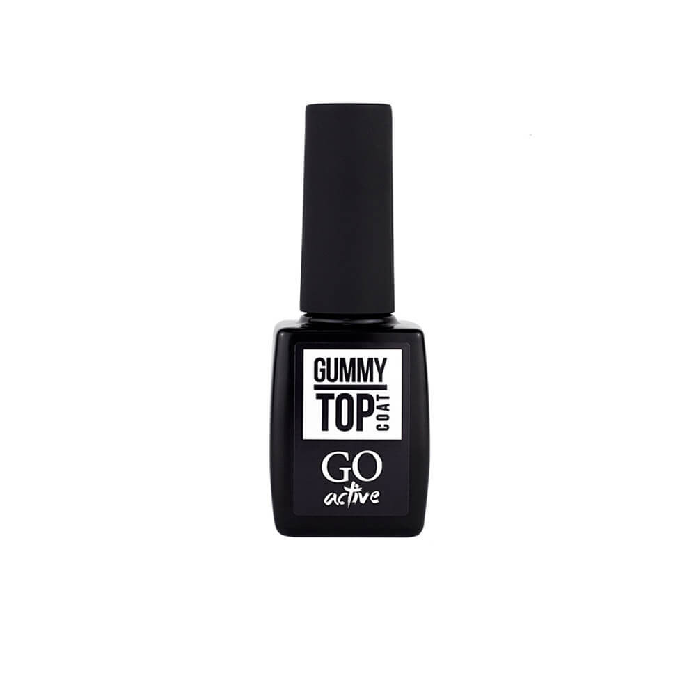 Закріплювач каучуковий гель-лаку GO ACTIVE Gummy Top Coat 10 мл
