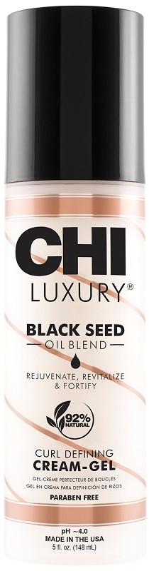 Крем-гель формирующий для локонов с маслом черного тмина Luxury Black Seed Oil CHI, 147 мл