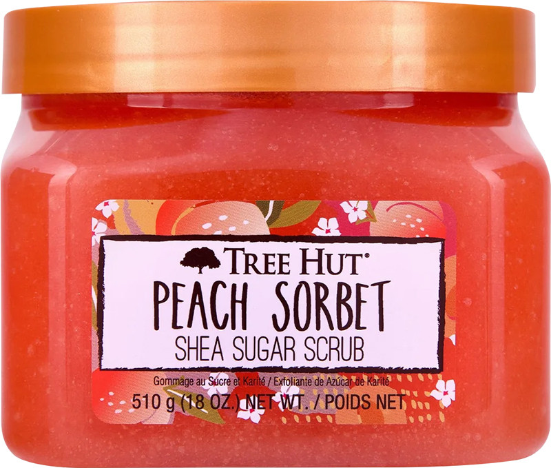 Скраб для тела Tree Hut Peach Sorbet Sugar Scrub 510 г на beauty-prof.com Скраб для тела Tree Hut Peach Sorbet Sugar Scrub 510 г
