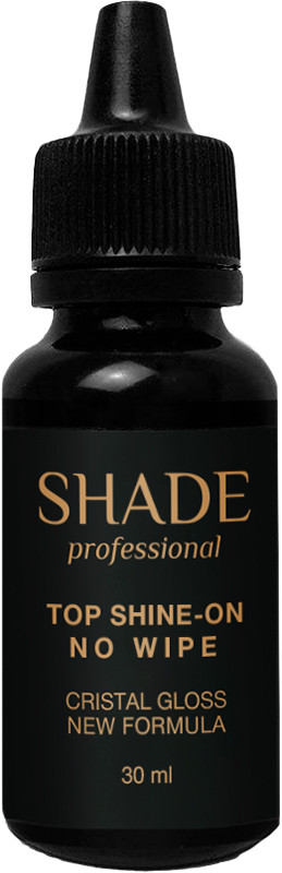 Фінішне покриття без липкого шару Top Shine-on no wipe Shade, 30 мл