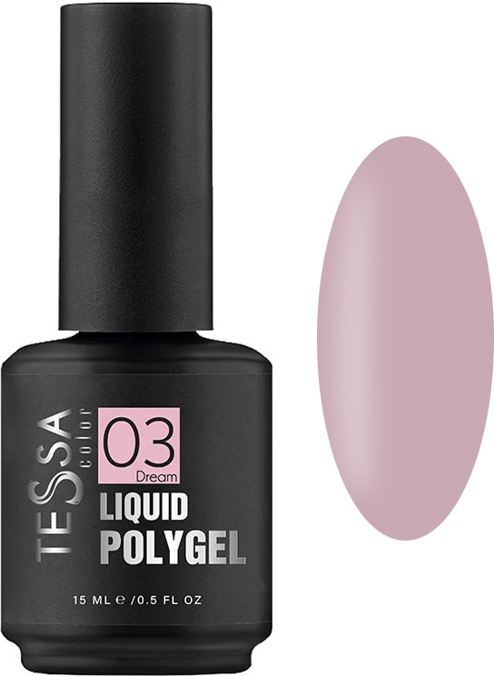 Жидкий полигель  Liquid Polygel № 03 Dream Tessa, 15 мл