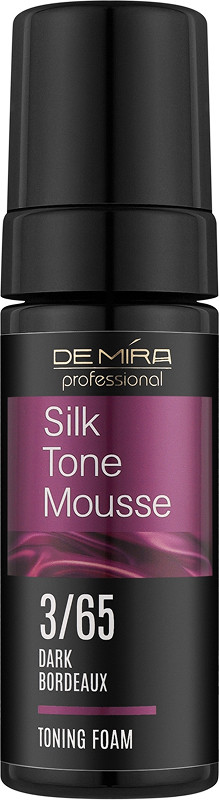 Тонирующая пенка для волос 3/65 Silk Tone Mousse DEMIRA Professional, 120 мл