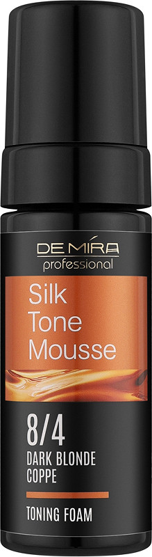 Тонуюча пінка для волосся 8/4 Silk Tone Mousse DEMIRA Professional, 120 мл