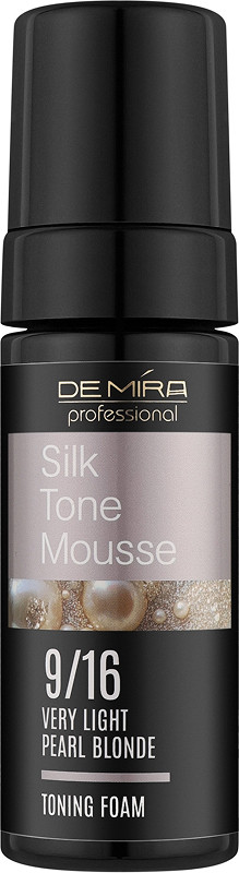 Тонуюча пінка для волосся 9/16 Silk Tone Mousse DEMIRA Professional, 120 мл