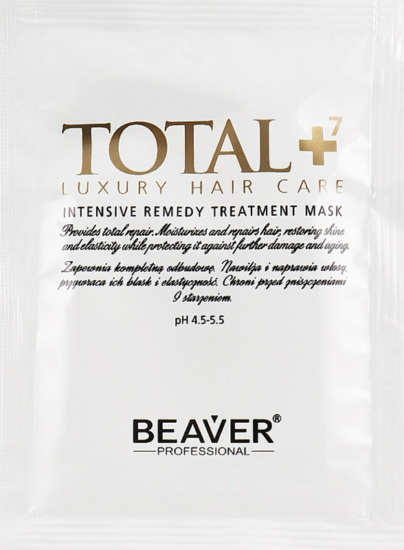 Маска-еліксир для пошкодженного волосся Total7 Beaver, 1x30 мл