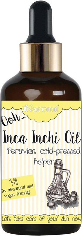 Масло Inca-Sacha Inchi с пипеткой 50 мл Nacomi