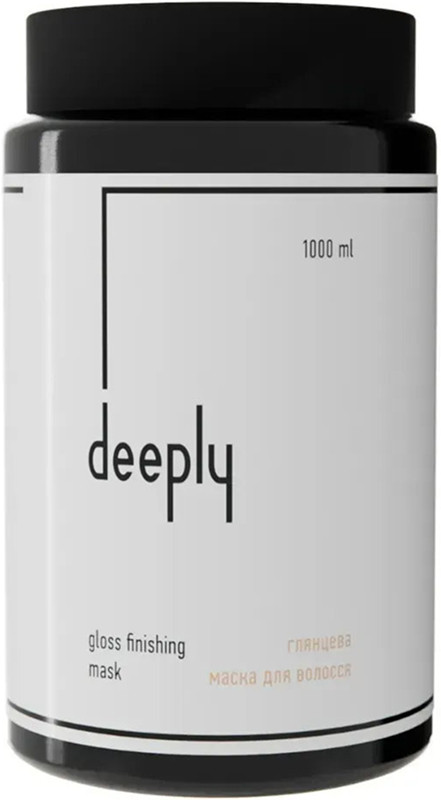 Маска для волос глянцевая Deeply Gloss Finishing Mask Deeply, 1000 мл