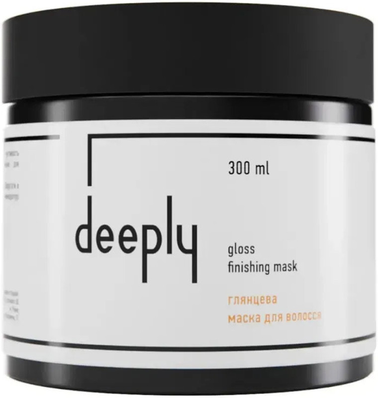 Маска для волос глянцевая Deeply Gloss Finishing Mask Deeply, 300 мл
