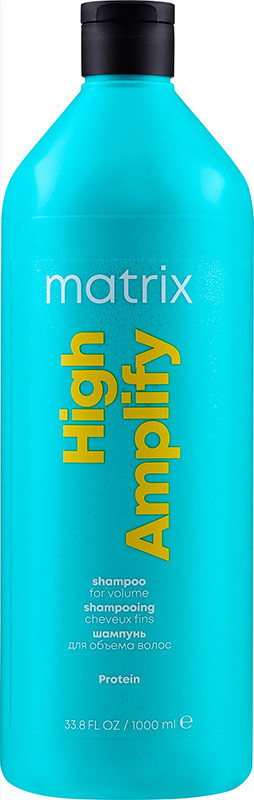 Шампунь с протеинами и без силиконов High Amplify Matrix, 1000 мл