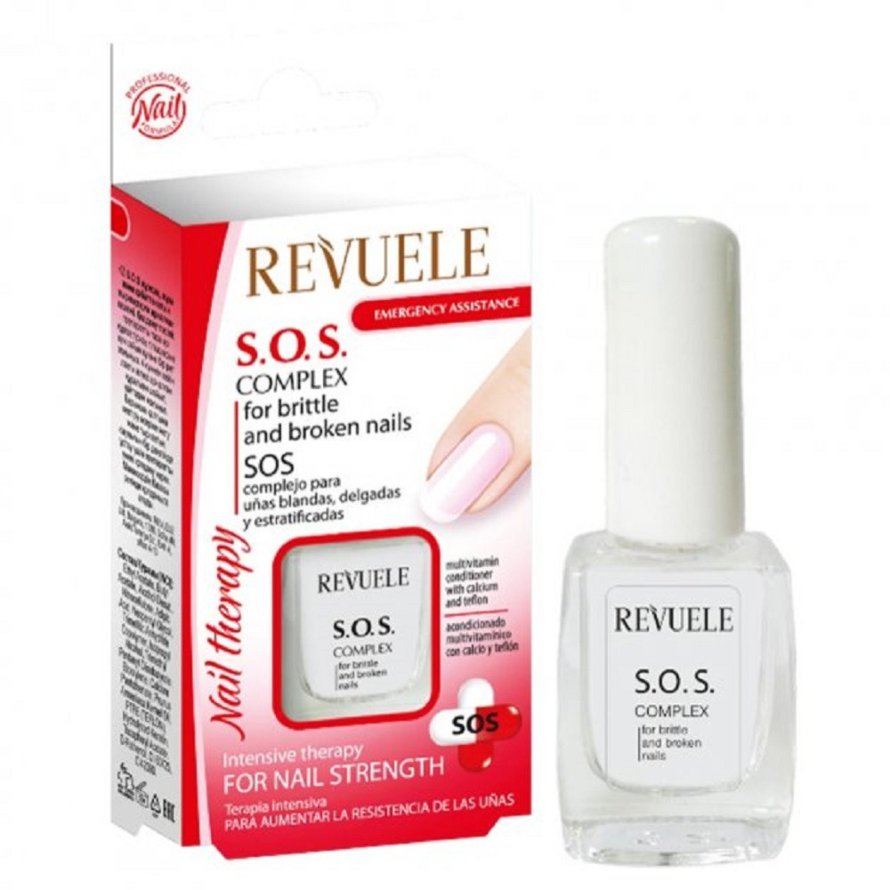 SOS Комплекс для ломких и сломанных ногтей Nail Therapy, 10 мл