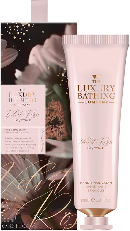 Крем для рук и ногтей Velvet rose & Peony The luxury bathing, 100 мл