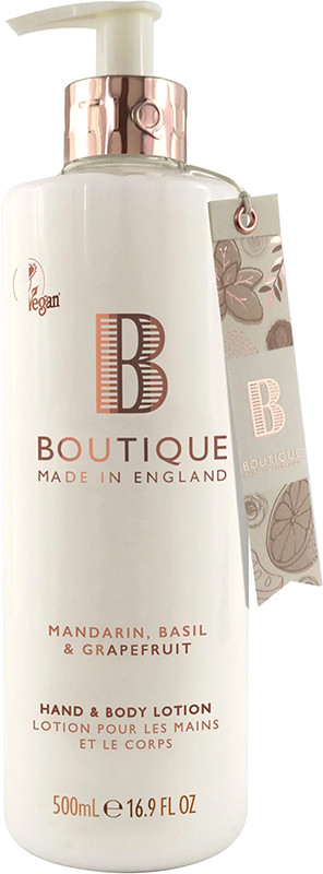 Лосьйон для рук і тіла Mandarin, Basil & Grapefruit Boutique, 500 мл