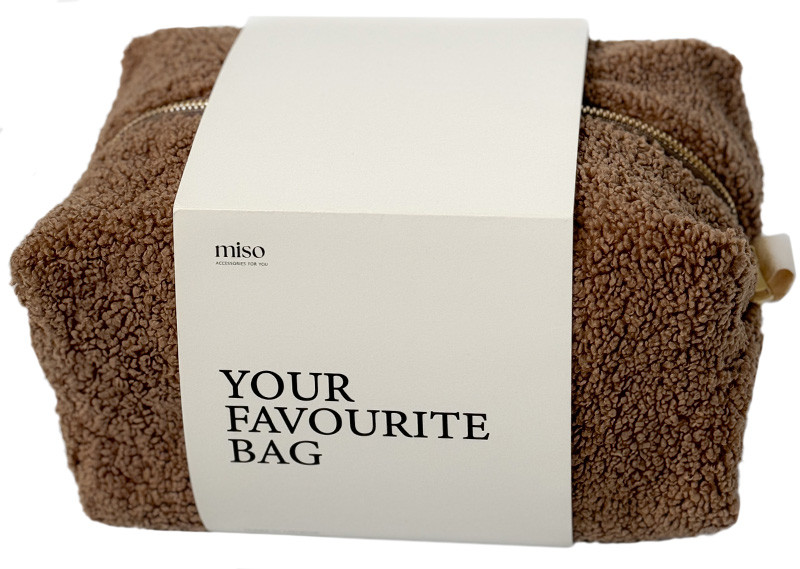 Косметичка світло-коричневого кольору TEDDY Miso  Фото 2 