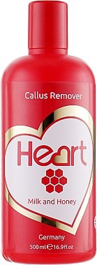 Кутикул ремувер CallusRemover (Молоко и Мед),500 мл,.Heart *