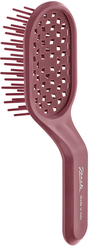 Щітка Сurvy Vented Hairbrush Mini рожева Janeke на beauty-prof.com Фото 2 Щітка Сurvy Vented Hairbrush Mini рожева Janeke Фото 2