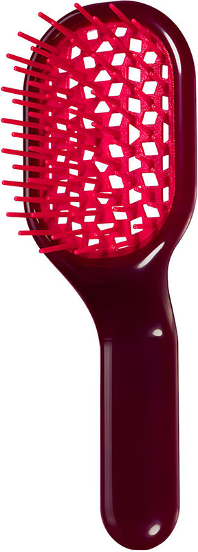 Щетка Сurvy Vented Hairbrush Mini красная Janeke 