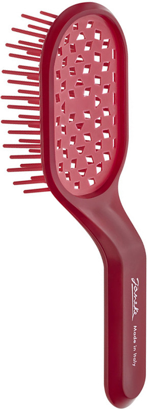 Щетка Сurvy Vented Hairbrush Mini красная Janeke Фото 2