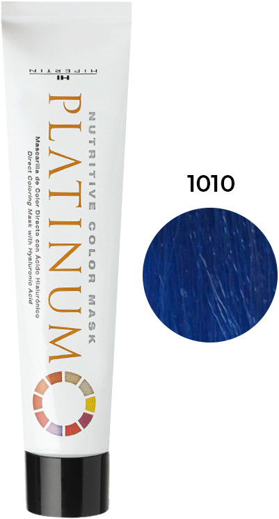 Тонирующая краска-маска для волос 1010 интенсивный синий Platinum Hipertin, 100 мл