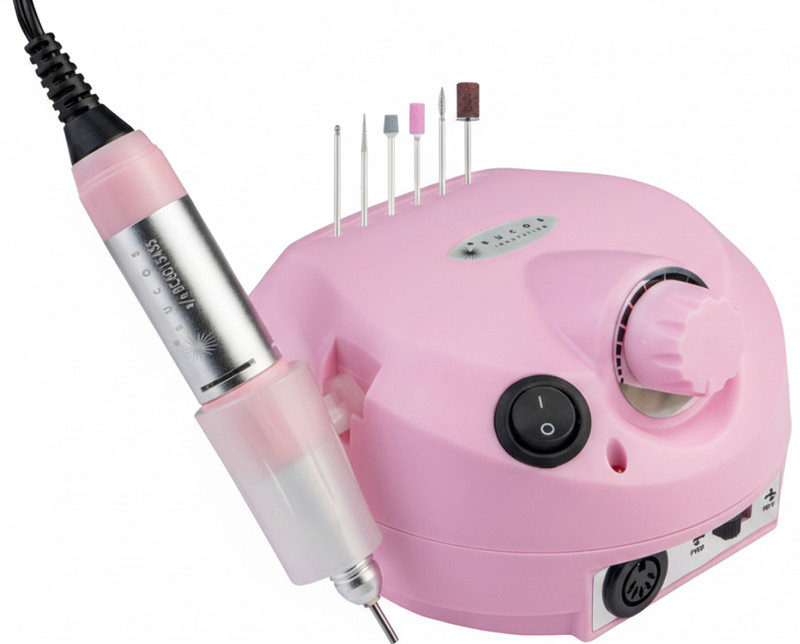 Фрезер для манікюру Bucos ZS-601 Pro Pink (35000/45W) 