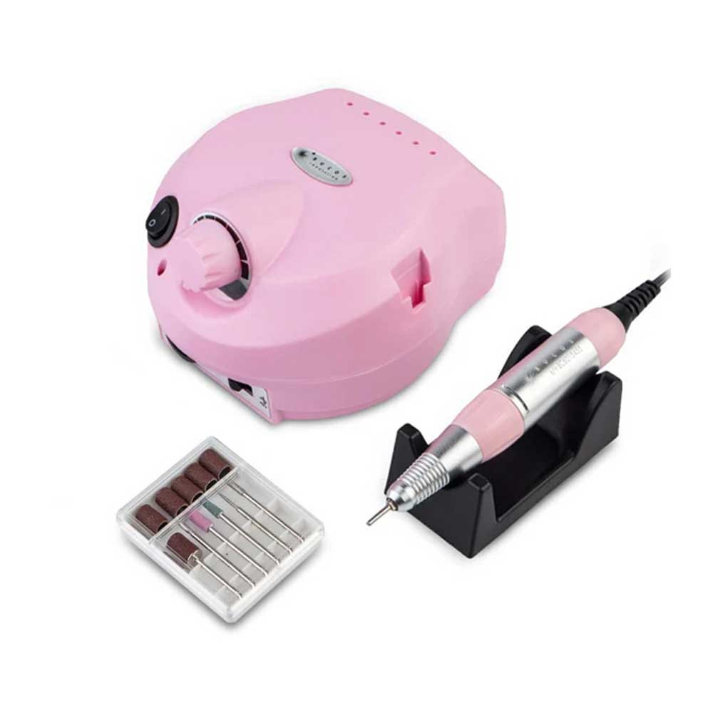 Фрезер для манікюру Bucos ZS-601 Pro Pink (35000/45W)  Фото 2 