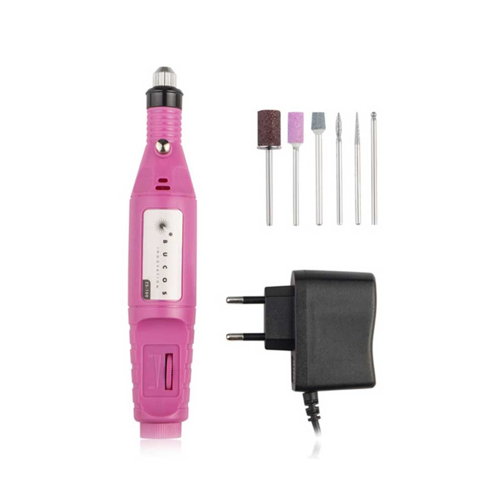 Фрезер-ручка для маникюра Bucos ZS-100 (20 000 об.) Pink