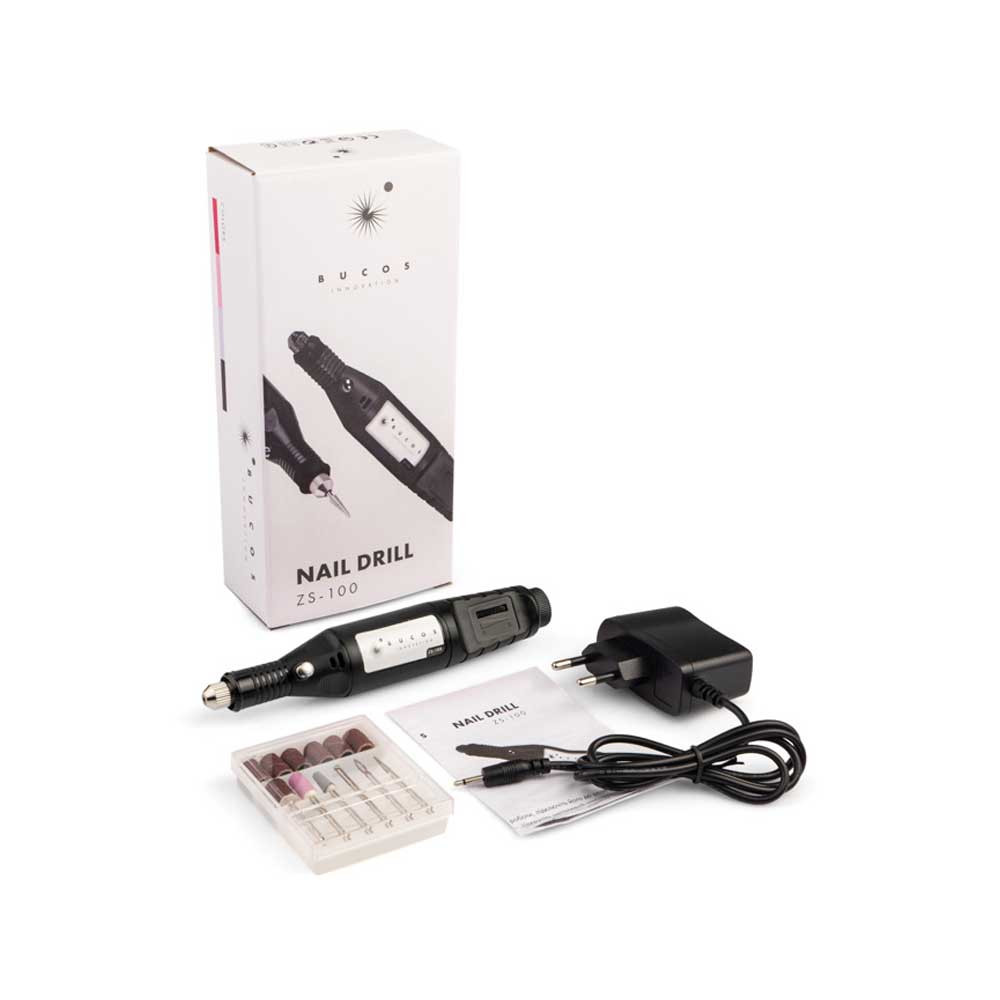 Фрезер-ручка для маникюра Bucos ZS-100 (20 000 об.) Black Фото 6