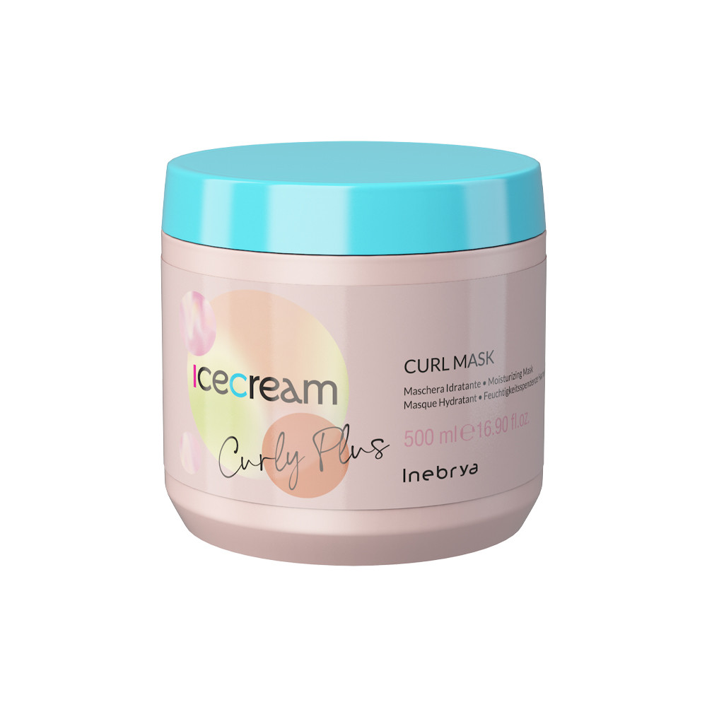 Маска для кучерявого волосся та волосся із хімічною завивкою Ice Сream Сurl Mask Inebrya, 500 мл