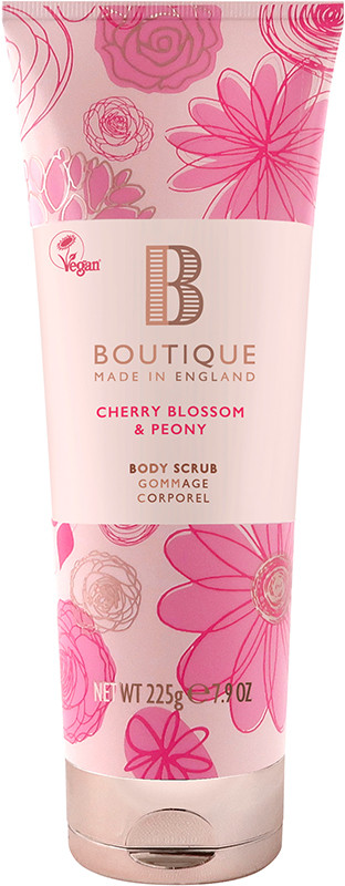 Скраб для тіла Cherry Blossom & Peony Boutique, 225 г