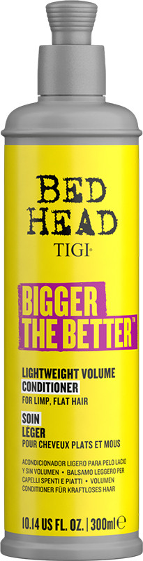 Кондиционер для придания объема Bigger The Better Lightweight TIGI, 300 мл