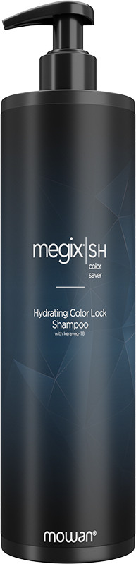 Шампунь зволожувальний для фарбованого волосся Hydrating Color Lock Megix Mowan, 1000 мл