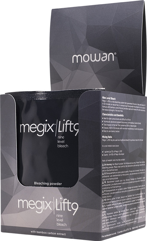 Порошок освітлювальний для волосся Lift 9 Megix Mowan, 12х30 г  Фото 2 