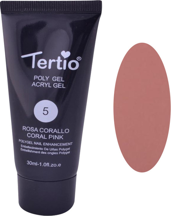 Полигель №05 Coral Pink Tertio, 30 мл