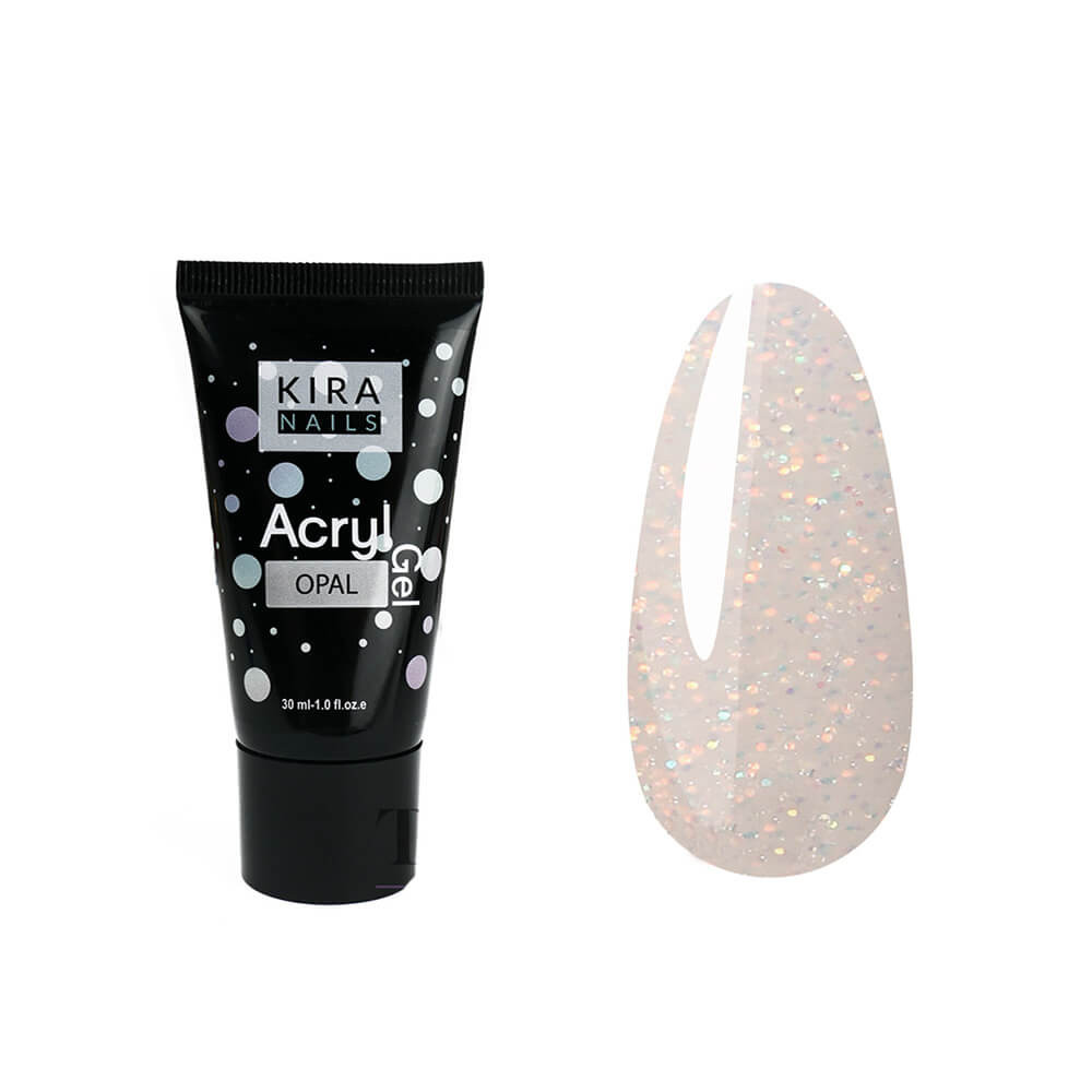 Акрил-гель для ногтей опал 30 мл Kira Nails